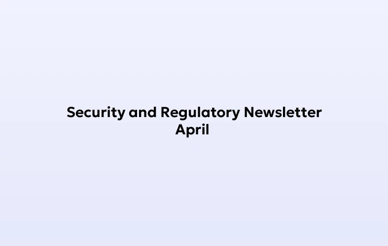 Security Newsletter - April